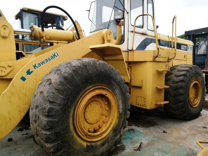 Used 2008 kawasaki wheel loader KLD85ZIII front end loader for sale from japan