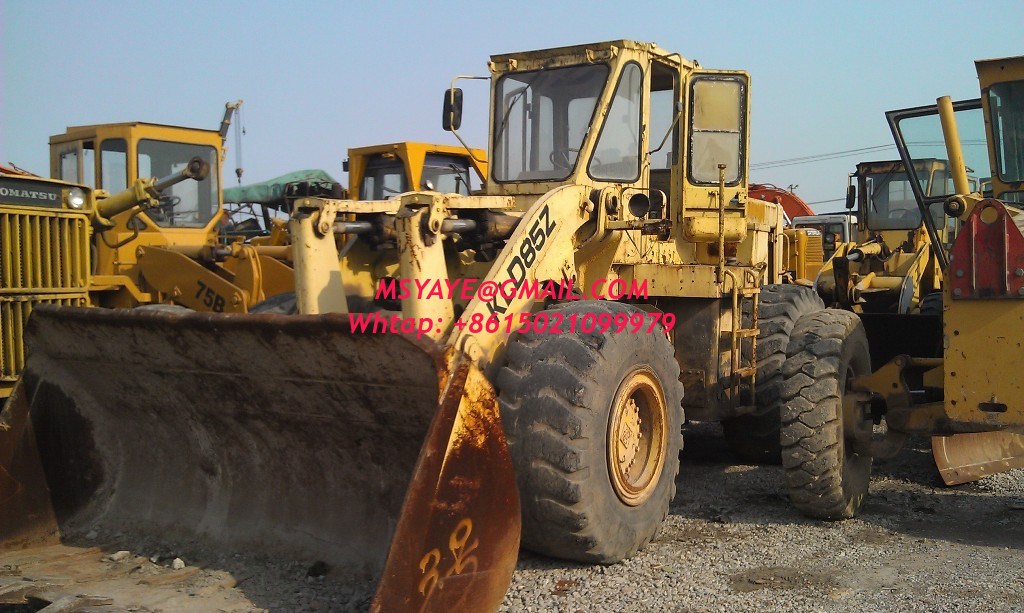 Used loader kawasaki KLD85ZIII front end loader