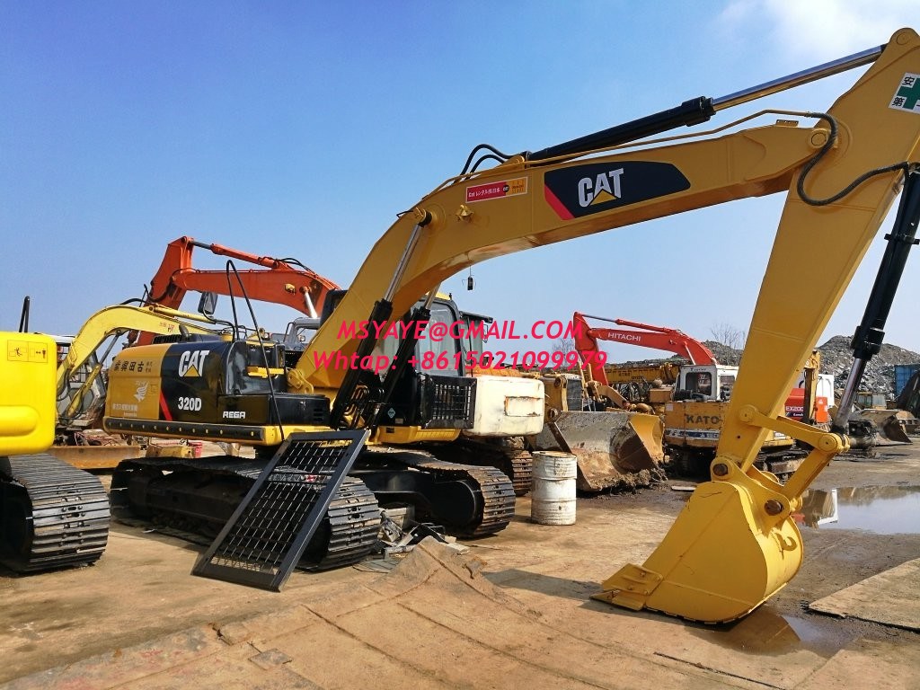 320d used excavator for sale USA tractor excavator 5000 hours 600mm