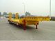 50t 70t 100t  low bed Semi-trailer with tri-axle excavator trailer.good quality low loader