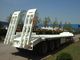 70t 60t 80t brand new china  lowbed Semi-trailer 13m 16m with 4-axles excavator trailer. excavator trailer