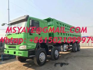 2021 made in china tractor head 8*4 12 Tires Sinotruck Howo tipper  dump truck heavy duty dump trucks