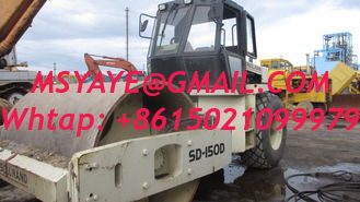 China Ingersoll rand roller roller DD150 compactor  Lesotho Congo S.Africa Liberia supplier