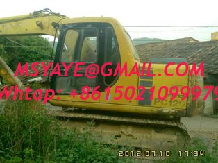 China pc120-6 2005 used excavator komatsu hydraulic excavator japan dig machinery supplier