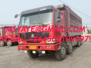 China 2019 Howo diesel dump truck engine exhaust valve Sinotruck Howo tipper 30 ton dump truck supplier
