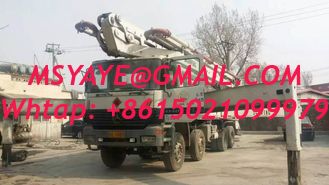 China 46M 2002 CE SCHWING CONCRETE PUMPS  TRUCK MOUNT Concrete Pumps BENZ truck supplier