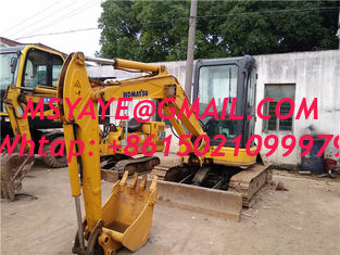 China crawler moving type used komatsu PC35 komatsu   mini crawler excavator supplier