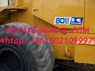 China 2003  Used  kawasaki wheel loader KLD80Z-III front end loader for sale from japan supplier