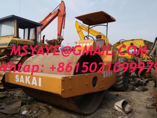 used compactor  SAKAI used road roller Model SV90 SV91 made in Japan Vibratory Smooth Drum Roller  used in shanghai