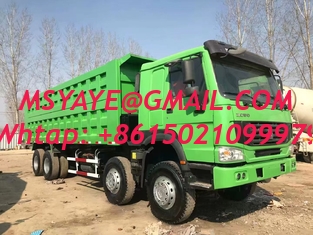 SINOTRUK 8*4 Made Earth Mover Vehicle for Smooth Manual   Auto Earth Moving Experience