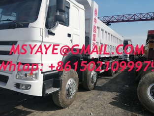 18-23 Cubic Yards Capacity 8*4 HOWO DUMP TRUCK Air Suspension Manufactured