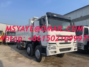 Powerful Diesel Engine Heavy Duty Tipper 8x4 for Heavy Load Transportation 18-23 Cubic Yards