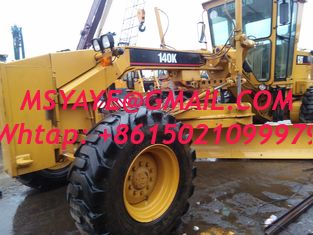 China Used motor grader 140k  america second hand grader for sale ethiopia Addis Ababa angola supplier
