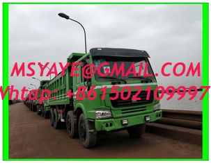 China 2015 made in china tractor head 8*4 12 Tires Sinotruck Howo tipper  dump truck 6*4 tires supplier