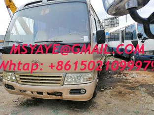 China coaster mini bus used Toyota coaster buses left hand drive 29 seater bus coaster minibus TOYOTA coaster bus for sale supplier