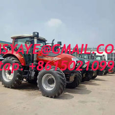 180HP 4WD Walking Diesel Big Power Agricultural Machine Large Lwan Garden Farm Tractor  front tyreransmission box