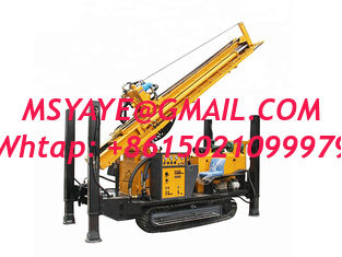 China FY300A/FY300 STEEL TRACK CRAWLER WATER WELL DRILLING  machine portable water well drilling rigs deep water well borehole supplier