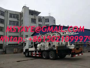 China SRJKC300 300m TRUCK MOUNTED WATER WELL DRILLING RIG  shallow  water well drilling equipment water well rig  well digging supplier
