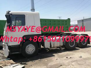 China 2020 made in china tractor head 6*4 10 Tires Sinotruck Howo tipper  dump truck tractor euro ii supplier