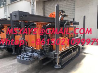 250m 300m FY300A/ FY300 STEEL TRACK CRAWLER WATER WELL DRILLING  machine portable truck mounted water well drilling rig