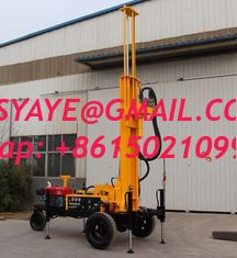 China SRXY-130 CORE WATER WELL DRILLING RIG water well drilling trailer shallow well drilling equipment mud rotary drill rig supplier
