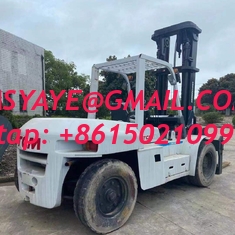 Used Tcm Fd100 Diesel Forklift with 4.5m Satge and Powerful Engine