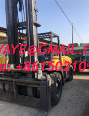 Used Forklift Tcm Fd100 Made in Japan, 10 Ton Hydraulic Forklift with Fork and Oil Pump