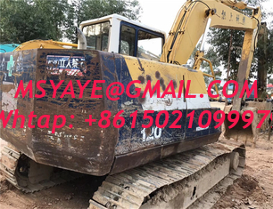 Cheap Price Komatsu PC120-5 Small Carwler Excavator Digger with Manunal Syaterm