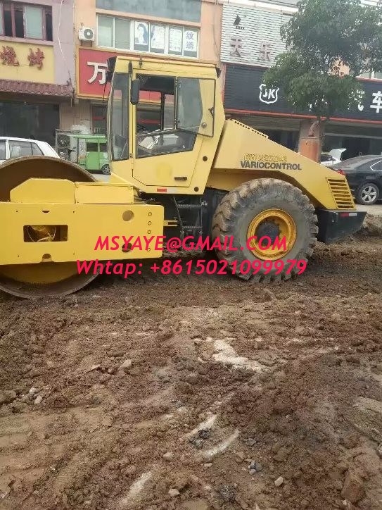 2008 BW225d second hand Singledrum Rollers Bomag Road Rollers