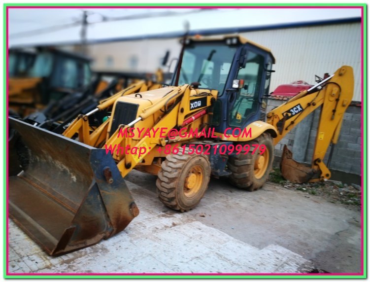 Used JCB Backhoe Loaders for Sale 4*4 4*2 3cx JCBUsed front end loader