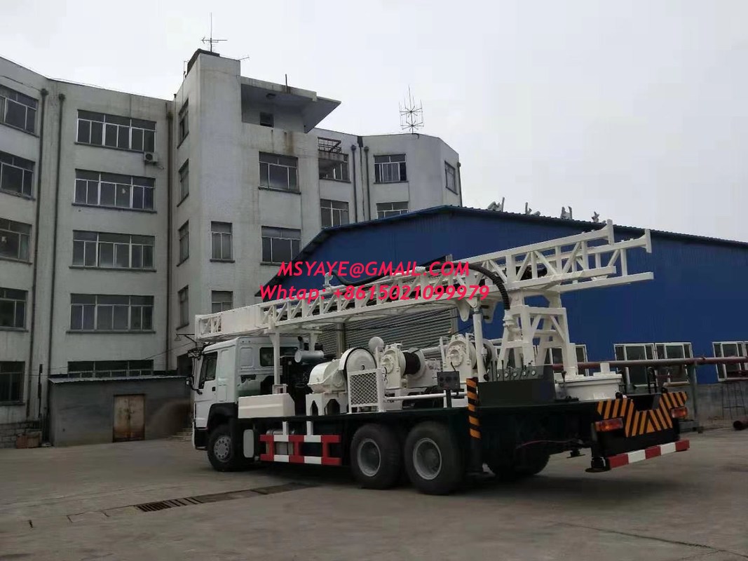 SRJKC300 300m TRUCK MOUNTED WATER WELL DRILLING RIG shallow water well ...