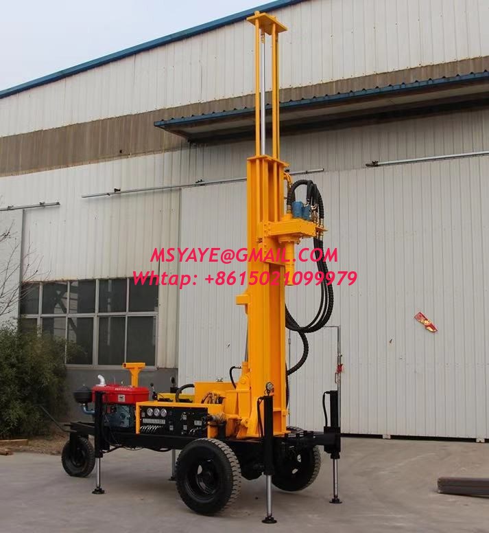 SRXY-130 CORE WATER WELL DRILLING RIG water well drilling trailer ...