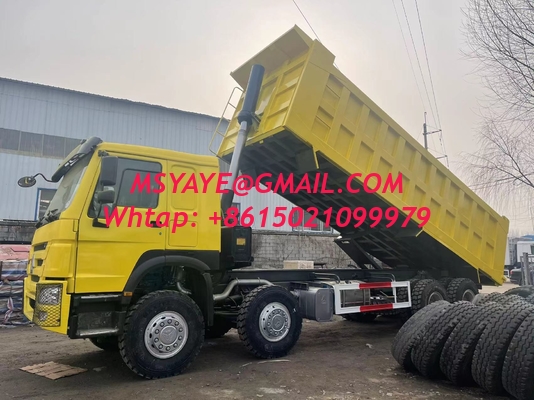 tractor head howo 8x4 dump truck Sinotruck Howo tipper  dump truck dual circuit luxury volvo