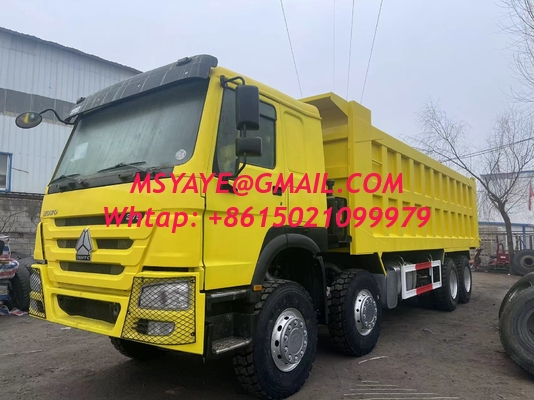 tractor head howo 8x4 dump truck Sinotruck Howo tipper  dump truck dual circuit luxury volvo