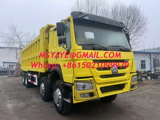 tractor head howo 8x4 dump truck Sinotruck Howo tipper  dump truck dual circuit luxury volvo