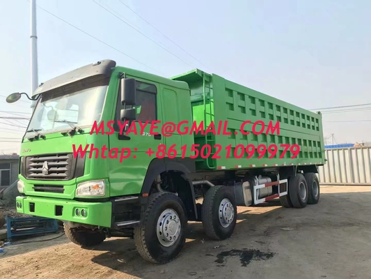 2021 made in china tractor head 8*4 12 Tires Sinotruck Howo tipper  dump truck heavy duty dump trucks