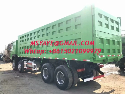 2021 made in china tractor head 8*4 12 Tires Sinotruck Howo tipper  dump truck heavy duty dump trucks