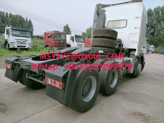 2020 made in china a7 tractor head 6*4 10 Tires Sinotruck Howo tipper  dump truck