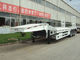 100 ton low bed Semi-trailer with 4-axles excavator trailer. low loader china supplier