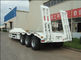 90 ton low bed Semi-trailer with 4-axles excavator trailer. low loader china