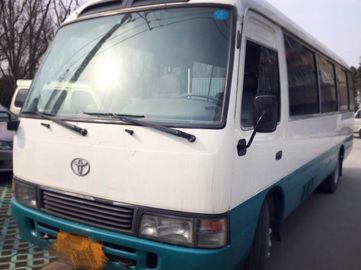 29 seats used Toyota  Gasoline bus left hand drive   engine 6 cylinder  TOYOTA coaster bus for sale