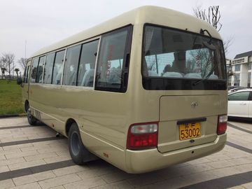 29 seats used Toyota diesel coaster bus left hand drive   engine 6 cylinder   japan coaster bus toyota 26 passenger bus