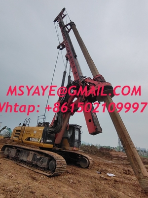 Rotary Drilling Rig - SR360R SR405R  Excavating Machinery SANY  Building Construction Hydraulic Power Rotary