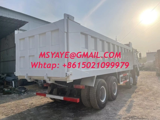 Powerful Diesel Engine Heavy Duty Tipper 8x4 for Heavy Load Transportation 18-23 Cubic Yards