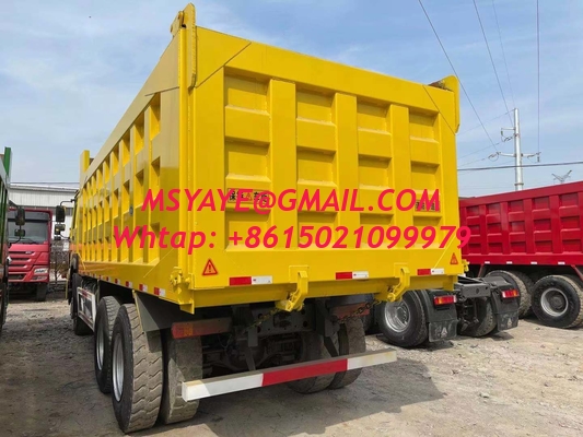 USED DIESEL howo DUMP TRUCK Auto Transmission 2015-2021 china Used for Benefit howo heavy truck