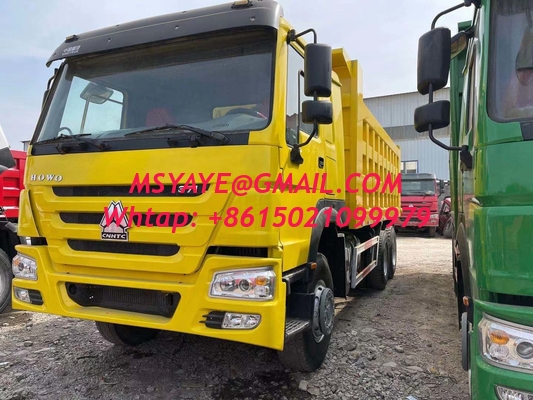 USED DIESEL howo DUMP TRUCK Auto Transmission 2015-2021 china Used for Benefit howo heavy truck