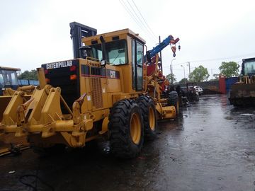 Used motor grader 140k  america second hand grader for sale ethiopia Addis Ababa angola