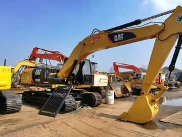 320d used  excavator for sale USA   tractor excavator 5000 hours 600mm chain CAT 3066 eng  excavator for sale