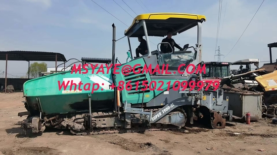 Vogele Super 1900-3i Asphalt Paver Germany   road work machinery Used soil compactor roller 	road building equipment