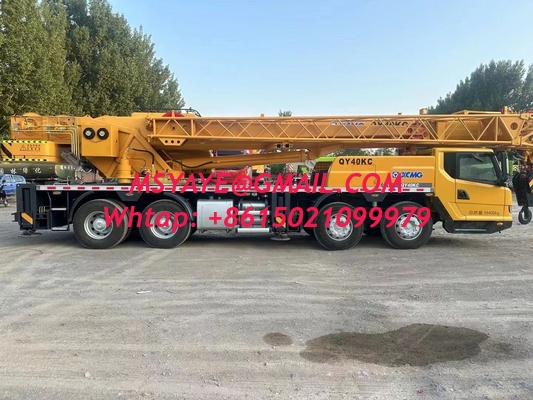 40T XCMG Powerful Used Mobile Crane Refreshed Truck Hydraulic Crane With U Shaped Boom